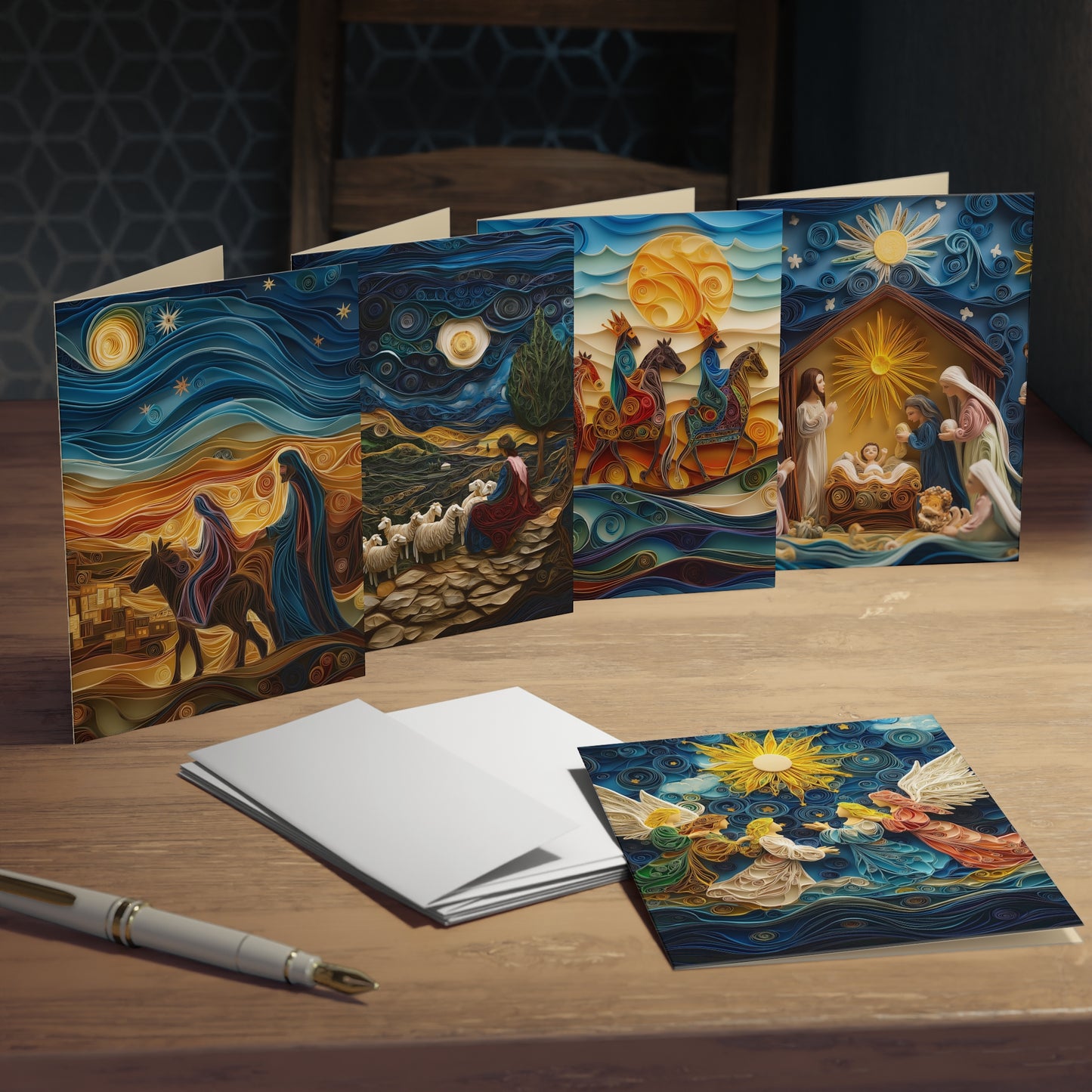 Born to Save: The Nativity Collection Greeting Cards (5-Pack)